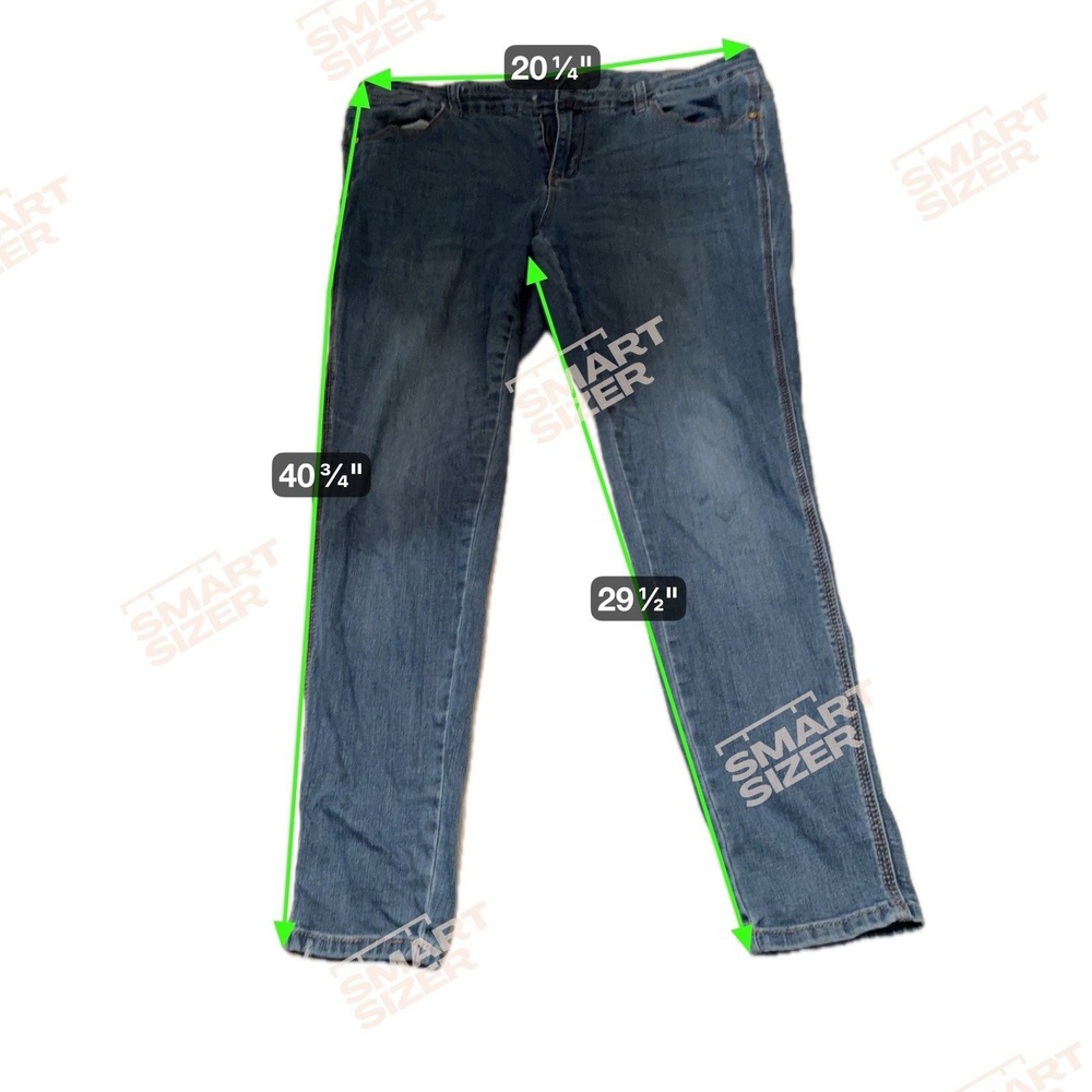 Women's Jeans melissa mccarthy seven 7 blue jeans size 18 Super Soft
